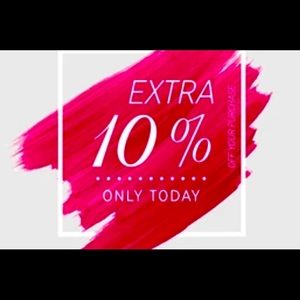 DEAL OF THE DAY!! 10% off Tuesdays!